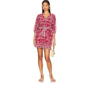 Cleobella Kaz Mini Dress Floral Size Small